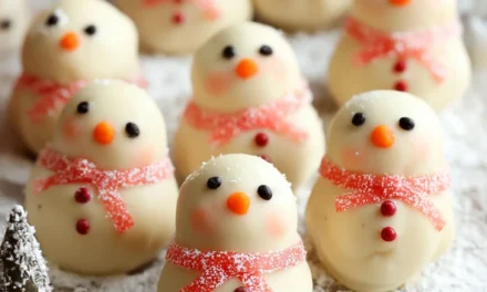 No-Bake Snowman Truffles: A Delightful Holiday Treat