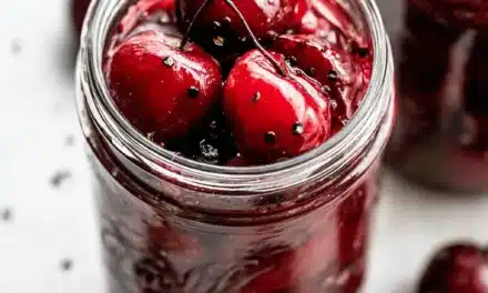 Pickled Cherries: A Flavorful Condiment Ready in 30 Minutes