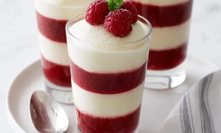 Raspberry & White Chocolate Mousse – A Delightful No-Bake Dessert