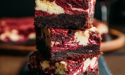 Red Velvet Cheesecake Brownies – A Decadent Delight