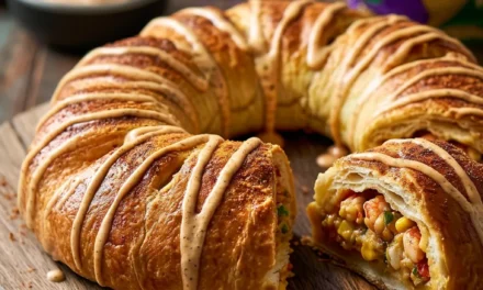 Savory Crawfish & Corn King Cake – A Mouthwatering Louisiana Tradition