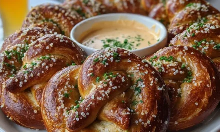 Sourdough Pretzel Knots & Beer Cheese – Effortless Appetizer