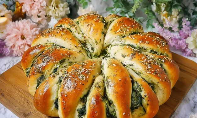 Spring Greens Star Bread – A Delicious Bread Twist