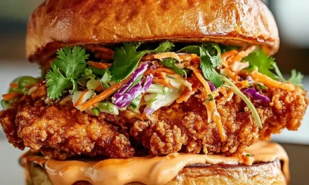 Thai Fried Chicken Sandwich: An Effortless 20-Minute Delight