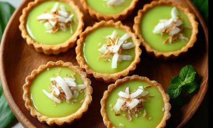 Thai Pandan Coconut Tarts – A Delightful Tropical Treat