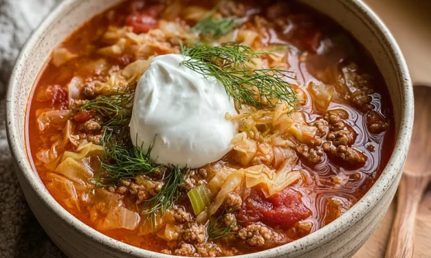 Unstuffed Cabbage Roll Soup – A Cozy, Comforting Classic