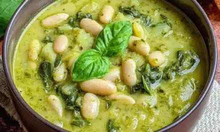 White Bean Pesto Soup – Quick and Comforting