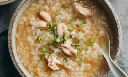 Chicken Congee: A Quick and Comforting Classic