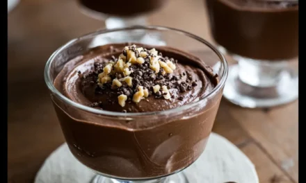 Chocolate Avocado Peanut Mousse: A Quick and Decadent Treat