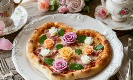 Coquette Rosa Pizza with Prosciutto Roses: A Perfect 30-Minute Masterpiece