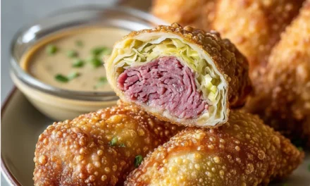 Corned Beef & Cabbage Egg Rolls: Homemade Restaurant-Quality Appetizer