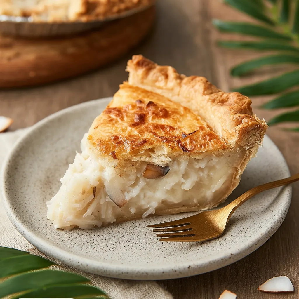 Filipino Buko (Coconut) Pie: A Delectable Tropical Delight
