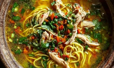 Ginger Garlic Chicken Noodle Soup: A Delicious 30-Minute Meal