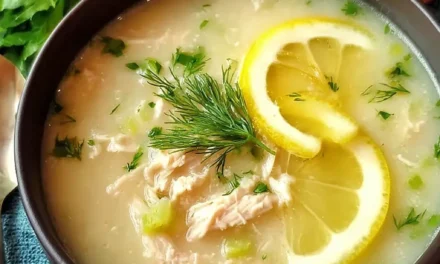 Greek Lemon Chicken Soup (Avgolemono)
