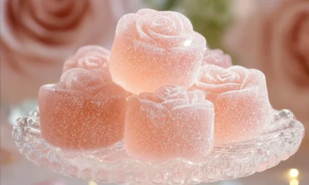 Gummy Rose Water & Lychee Jellies: A Delightful Homemade Treat