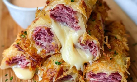 Keto Crispy Reuben Roll-Ups: A Comforting Twist on a Classic