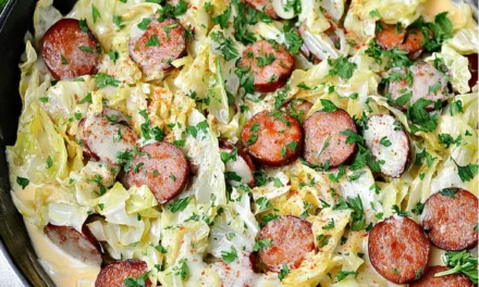 Keto TikTok Cajun Sausage Cabbage Alfredo: A Delightful Twist on Comfort Food