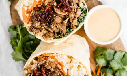 Korean-Style Burrito: A Delectable Fusion Delight