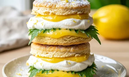 Lemon & Shiso Shortcake: A Delightful Dessert in Under an Hour