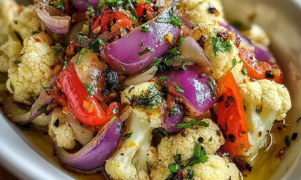 Marinated Cauliflower Salad – A Mouthwatering 5-Minute Appetizer