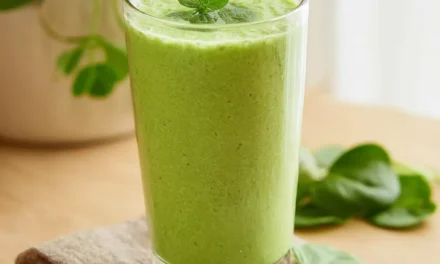 Naturally Green “Shamrock” Smoothie – A Delightful St. Patrick’s Day Treat