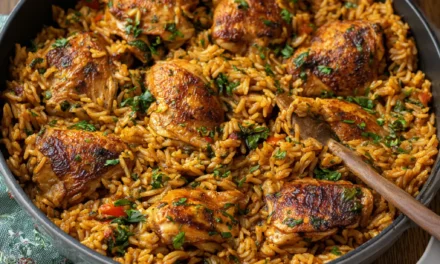 One Pot Shawarma Chicken and Rice: A Delicious 30-Minute Meal