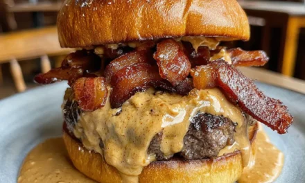 PB & Bacon “Tallow” Burger: A Comforting Classic with a Twist