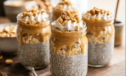 Peanut Butter Chia Overnight Oats: A Foolproof & Healthy Breakfast