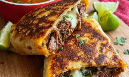 Quesabirria Burrito with Consomé: The Perfect Quick and Easy Meal
