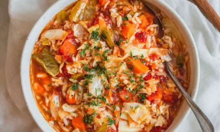 Delightful Rice And Cabbage In Sauce (Lahanorizo) – A Savory Greek Delight