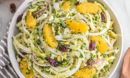 Sicilian Fennel Orange Salad: A Refreshing and Flavorful Side Dish