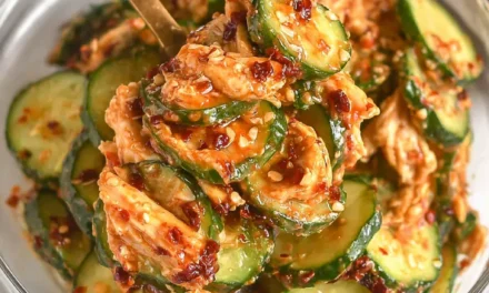 Thai Cucumber Salad with Chicken: A Refreshing and Flavorful Classic