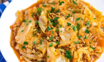 Turkish Cabbage Stew: A Speedy and Flavorful Main Dish