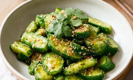Asian-Style Smashed Cucumber Salad