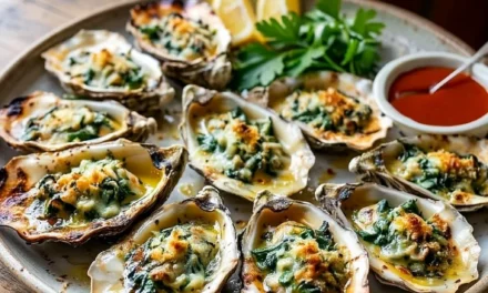 Baked Oysters Rockefeller