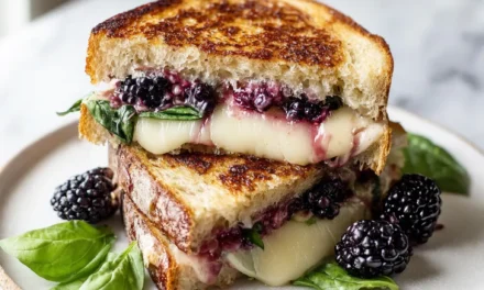 Blackberry Basil & Brie Melt