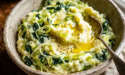 Colcannon with Leek Butter