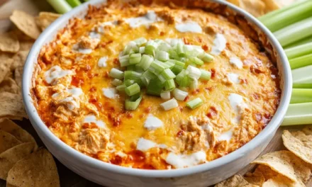 Easy Buffalo Chicken Dip
