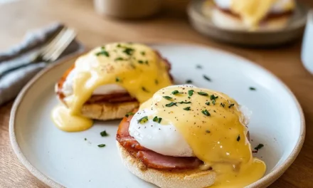 Eggs Benedict with Easy Blender Hollandaise