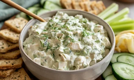 Green Goddess Chicken Salad Dip