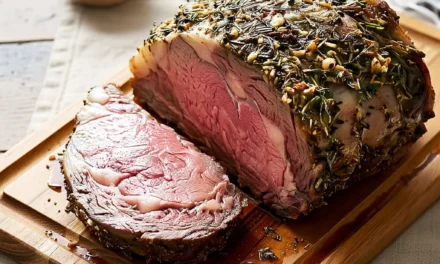 Herb Crusted Prime Rib Roast