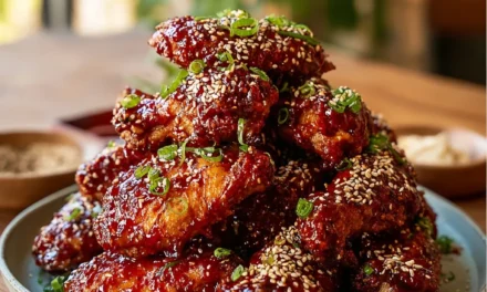 Korean Swicy Gochujang Wings