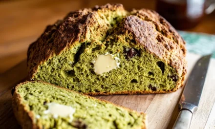 Matcha Irish Soda Bread