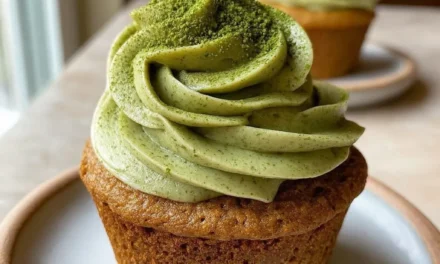 Matcha Vanilla Bean Frosting