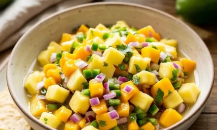 Pineapple Mango Salsa