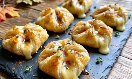 Pumpkin Spice Hot Honey Brie Bites