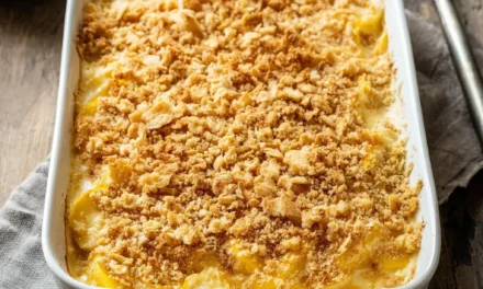 Ritz Cracker Squash Casserole