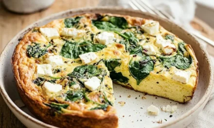 Spinach and Feta Brunch Frittata